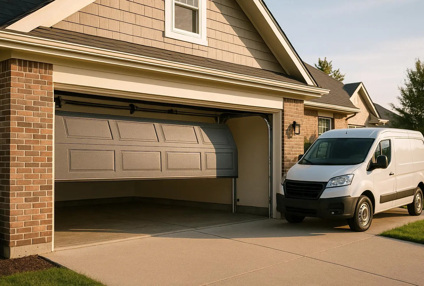 Garage Door in Heath